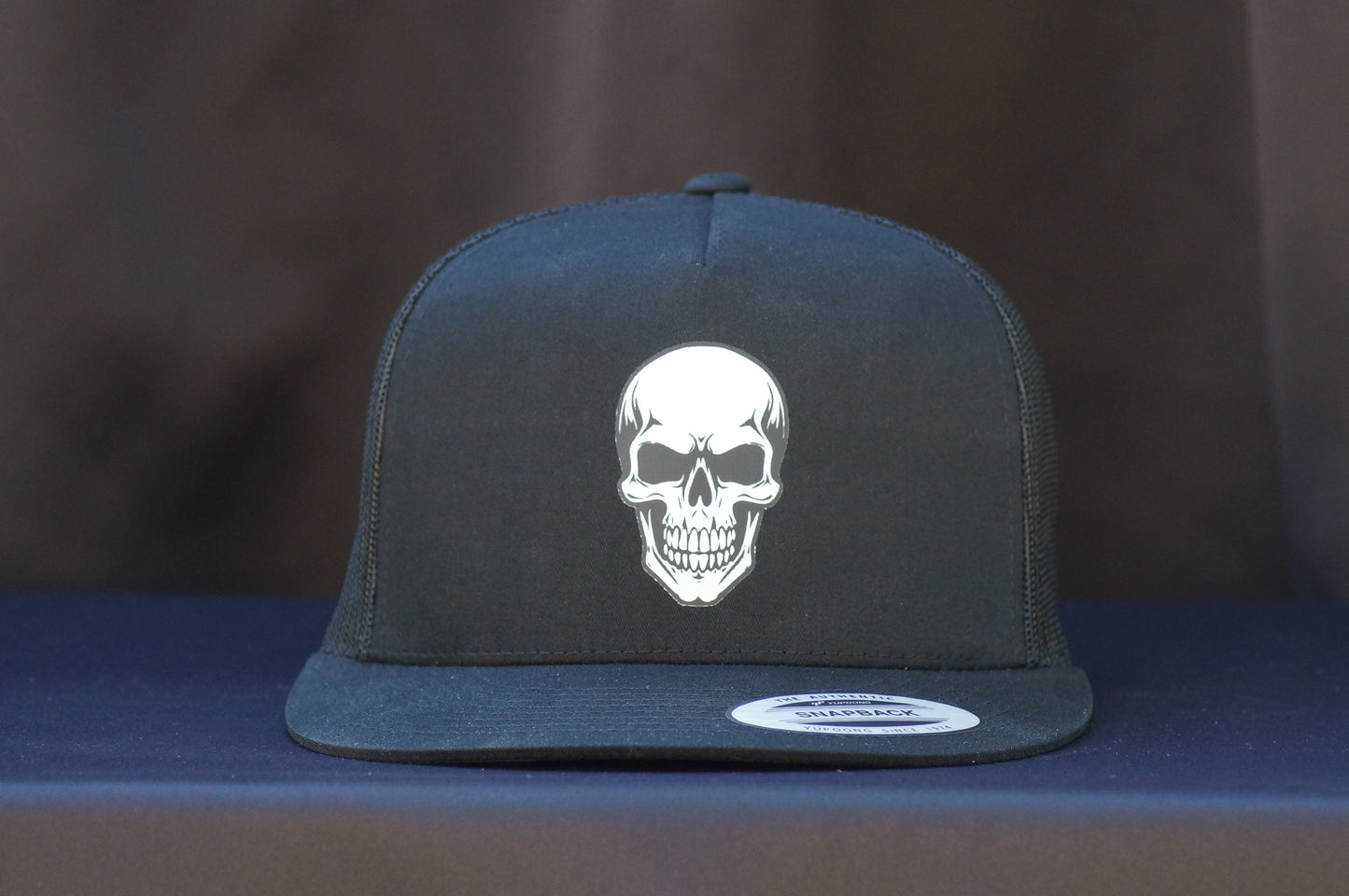 Monster Impressions Skull YP Classic Trucker Snapback 5-Panel Hat 6006