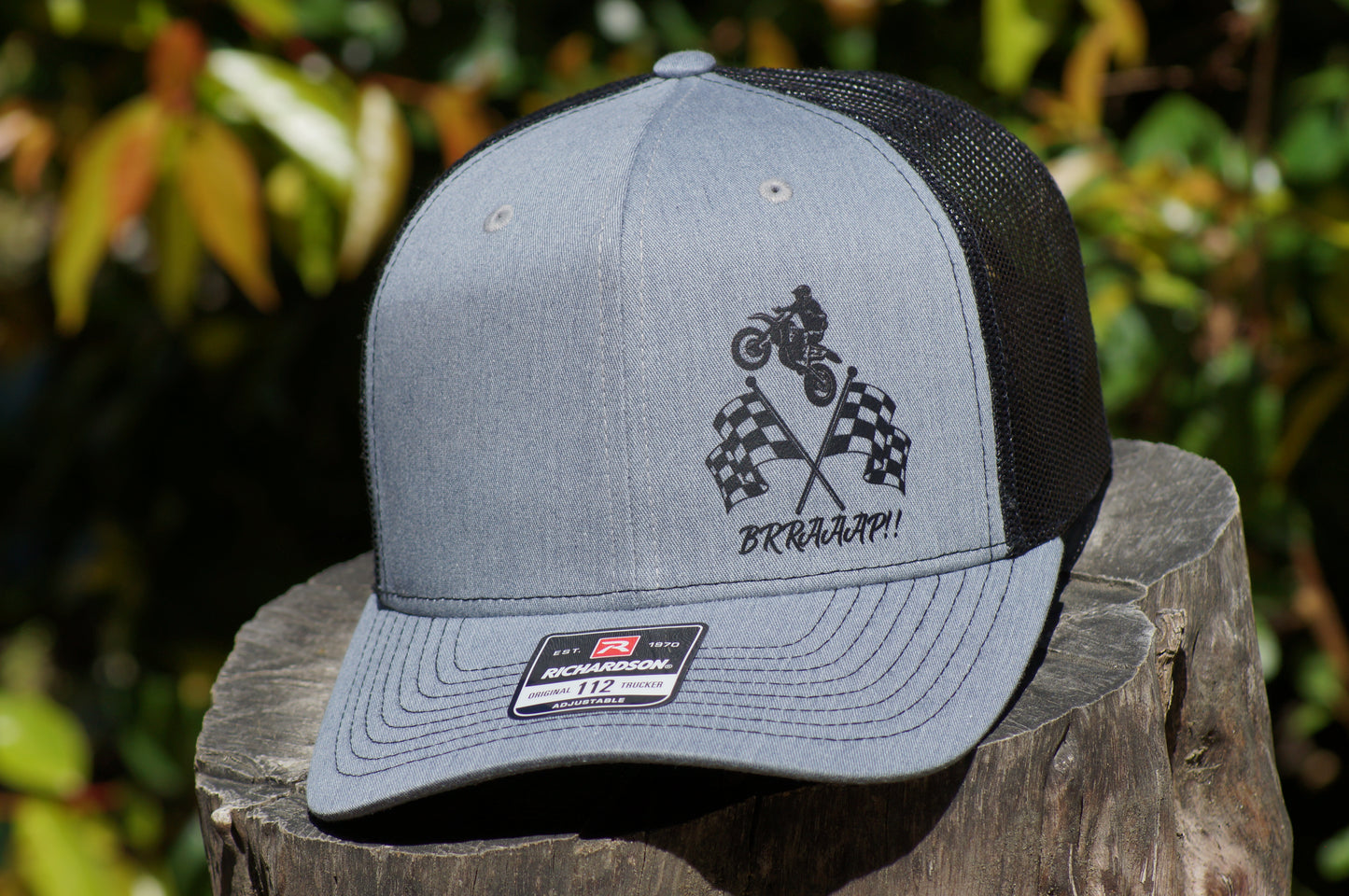 Richardson 112 adjustable snap back Motocross hat