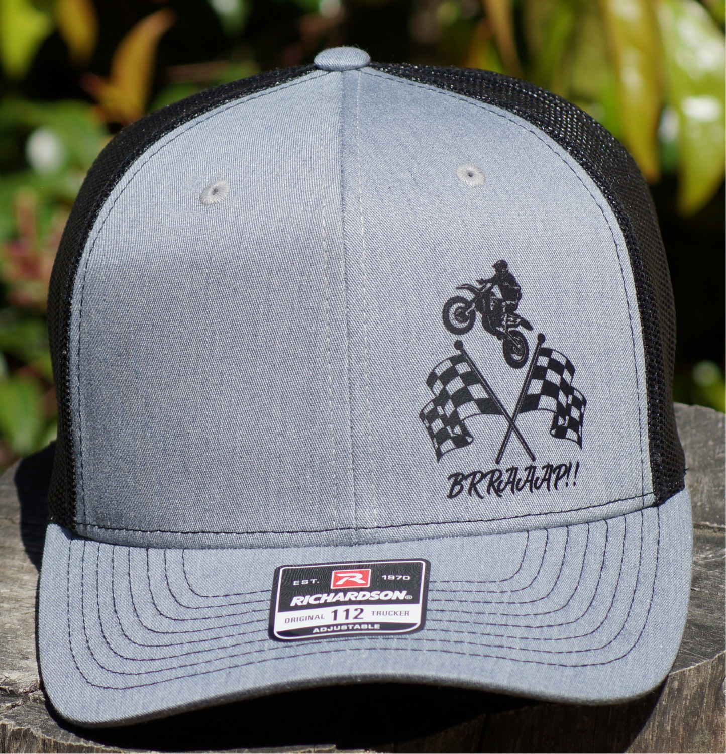 Richardson 112 adjustable snap back Motocross hat