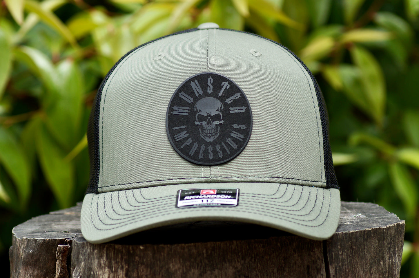 Richardson 112 Baseball Trucker Hat Adjustable Mesh Custom Limited Army Green