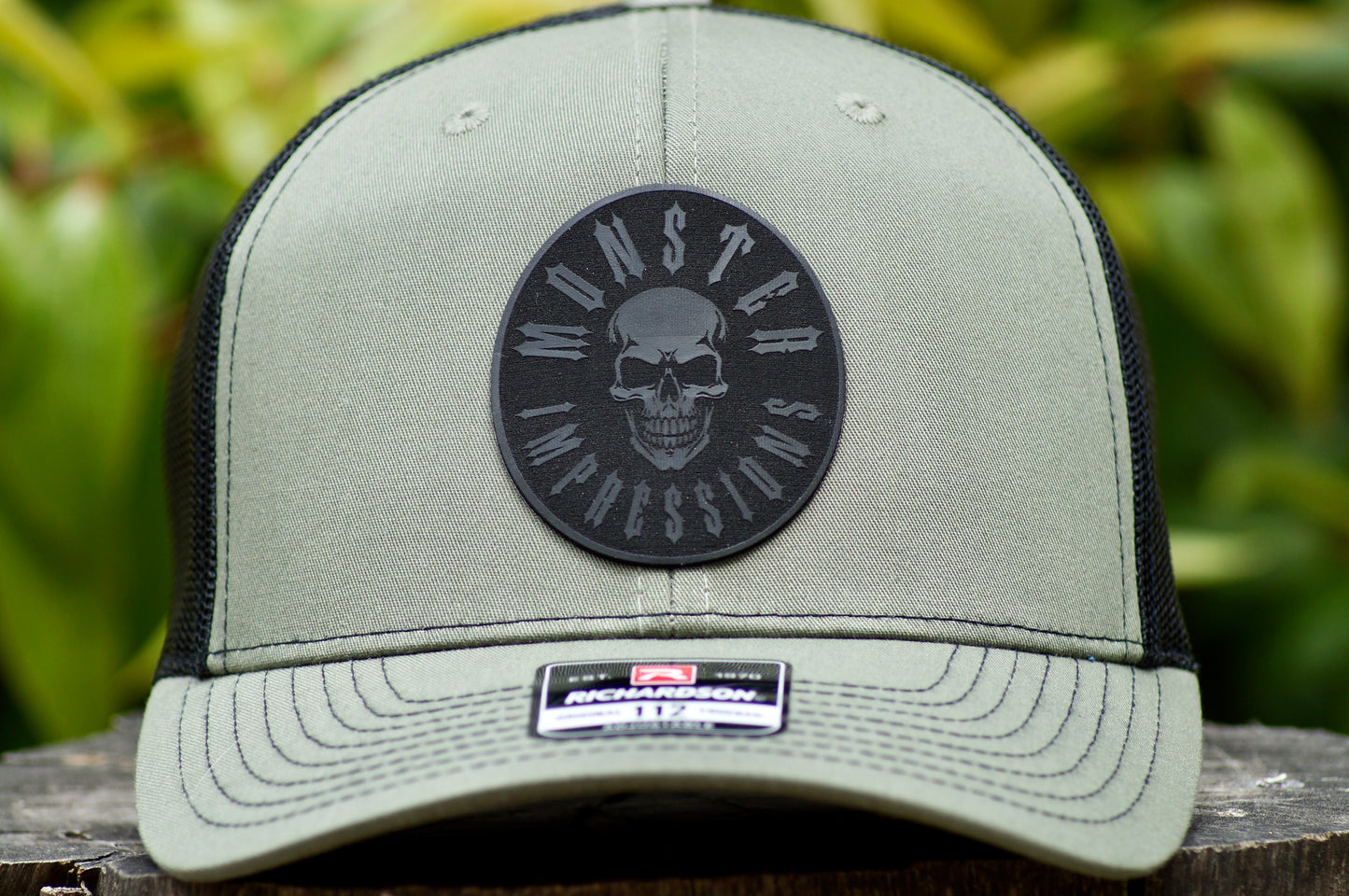 Richardson 112 Baseball Trucker Hat Adjustable Mesh Custom Limited Army Green