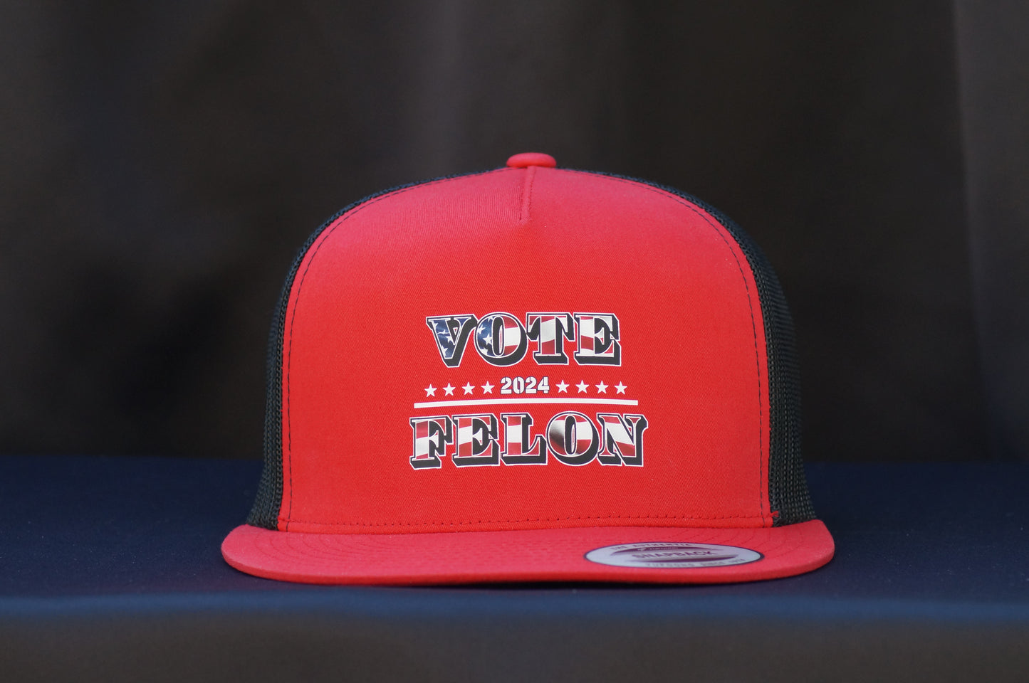 'Vote Felon 2024' Classic Trucker Snapback Hat