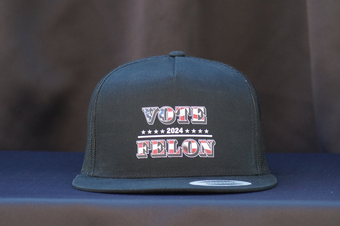 'Vote Felon' America Trucker Snapback Hat