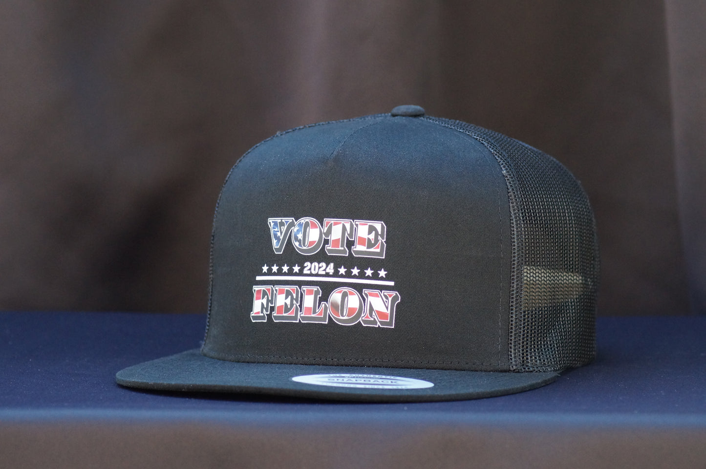 'Vote Felon' America Trucker Snapback Hat