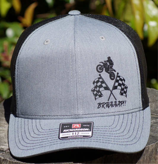 Richardson 112 adjustable snap back Motocross hat
